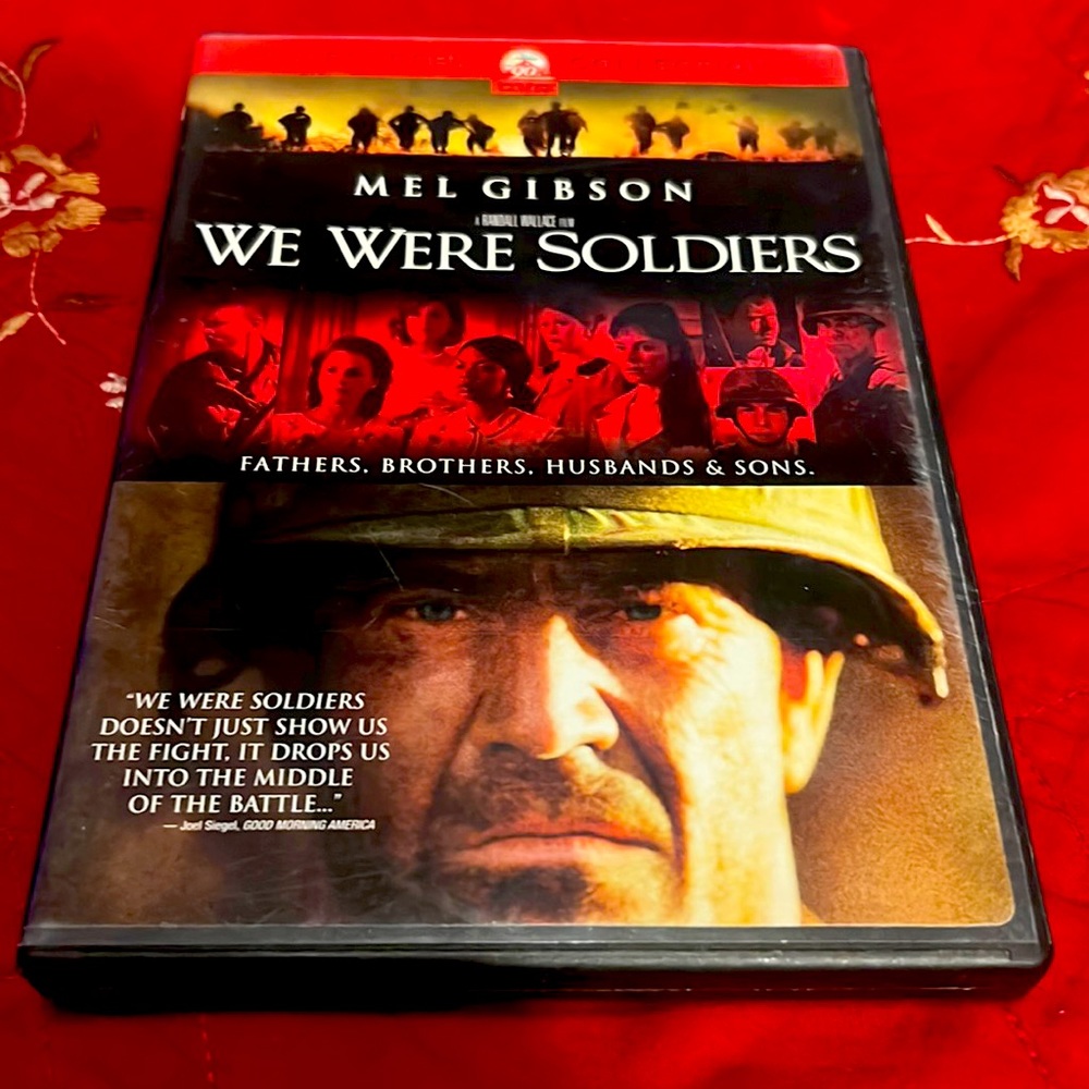 🔥MEL GIBSON "WE ARE SOLDIERS" DVD